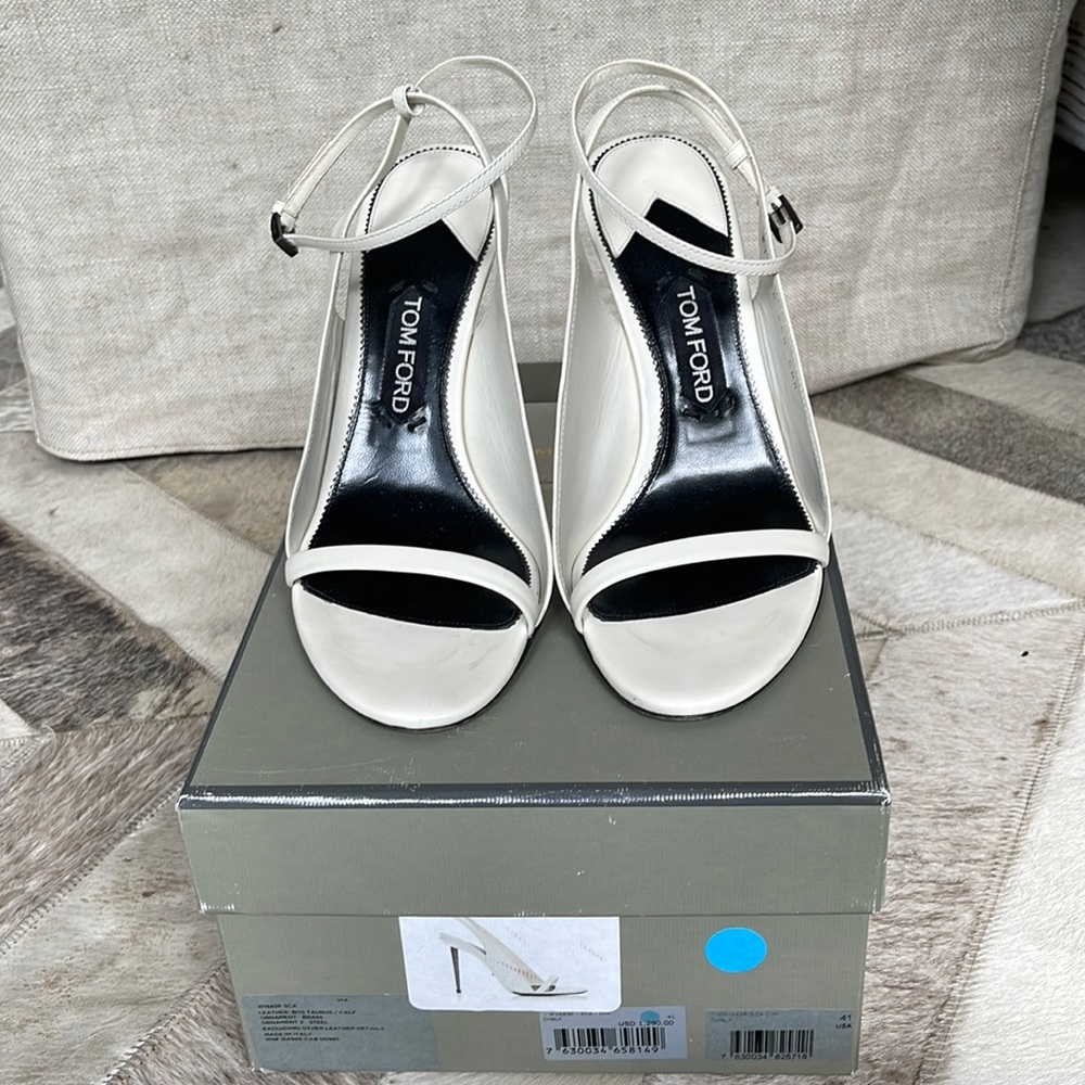 Tom Ford Wrap leather Heel